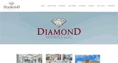 Desktop Screenshot of diamondhomes.net